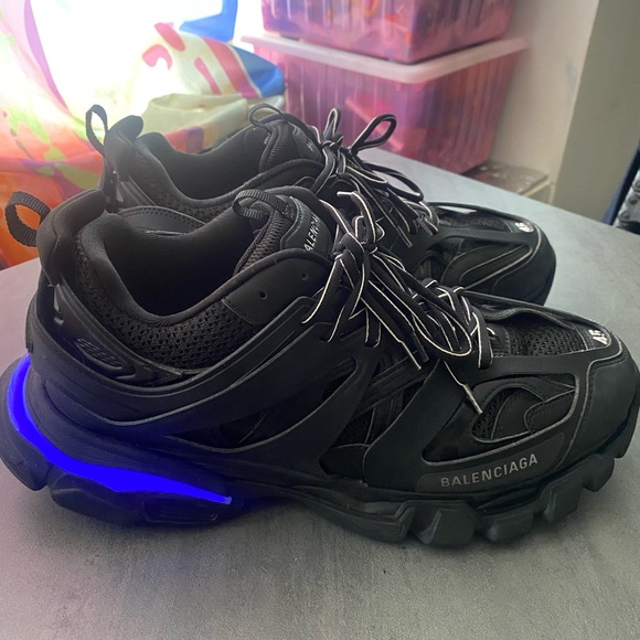 Balenciaga LED Track Black size 12 - Picture 3 of 8